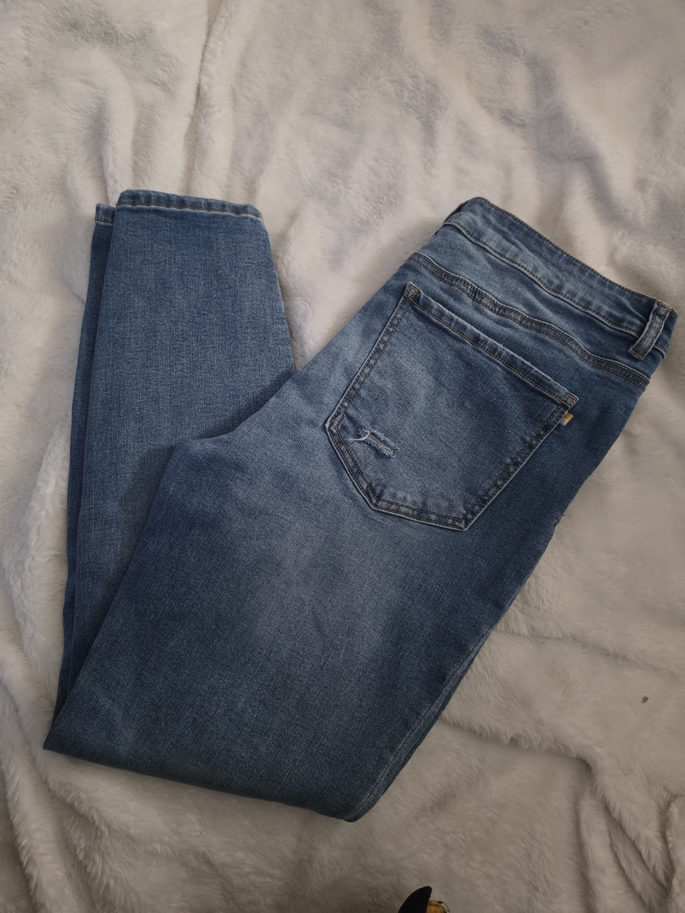 Classic Mid-Blue Skinny Jeans